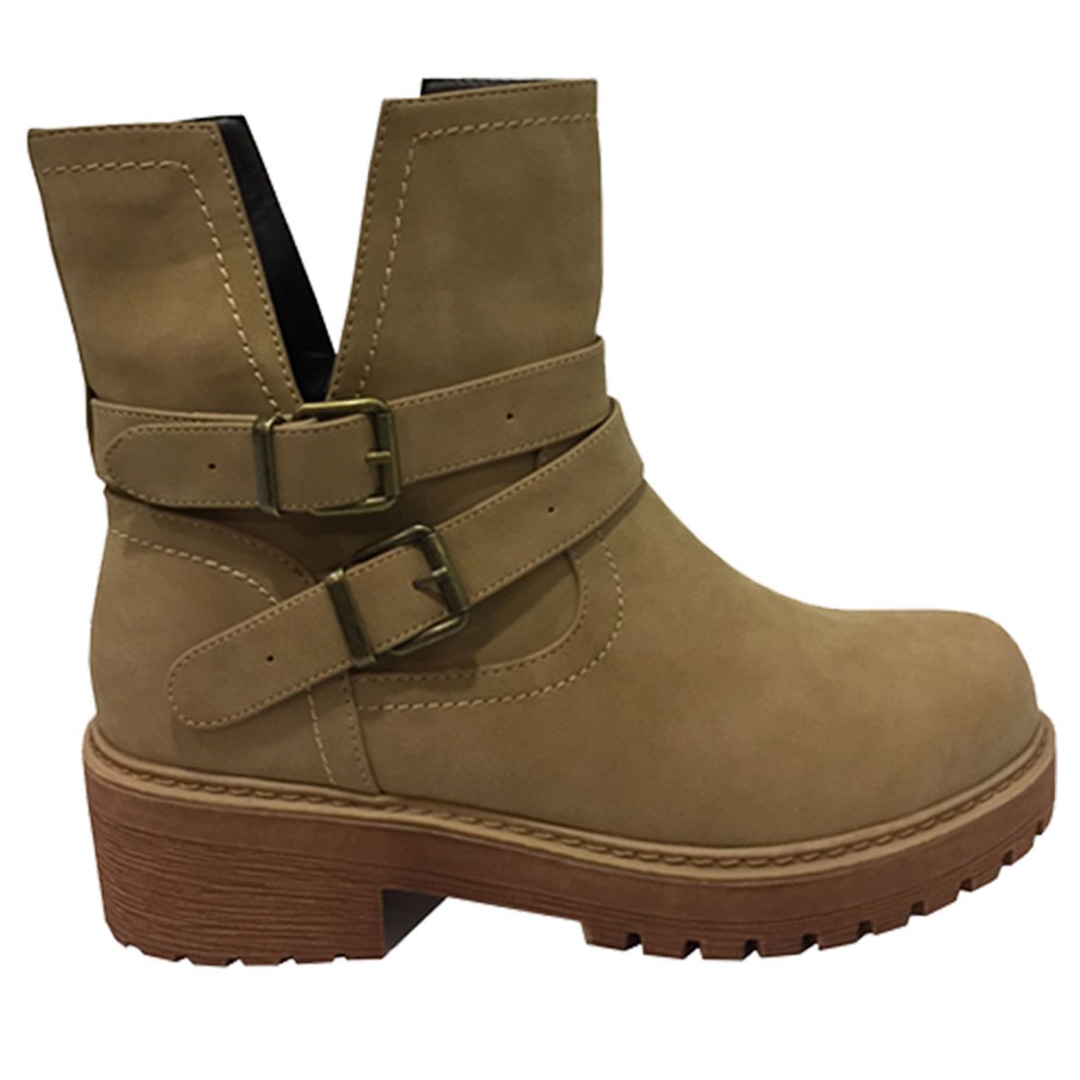 TODOPIEL - Botin Mujer Beige Todopiel