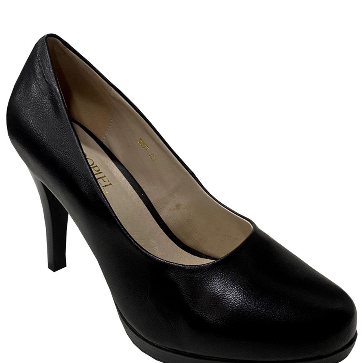 TODOPIEL - Zapato de Taco Mujer Negro Todopiel