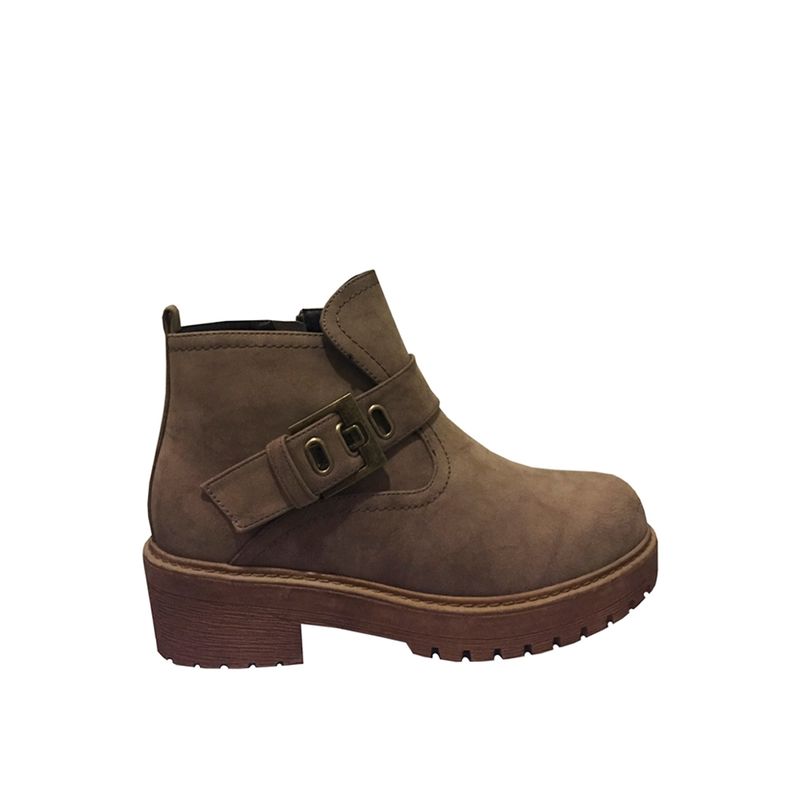 TODOPIEL - Botin Mujer Beige Todopiel