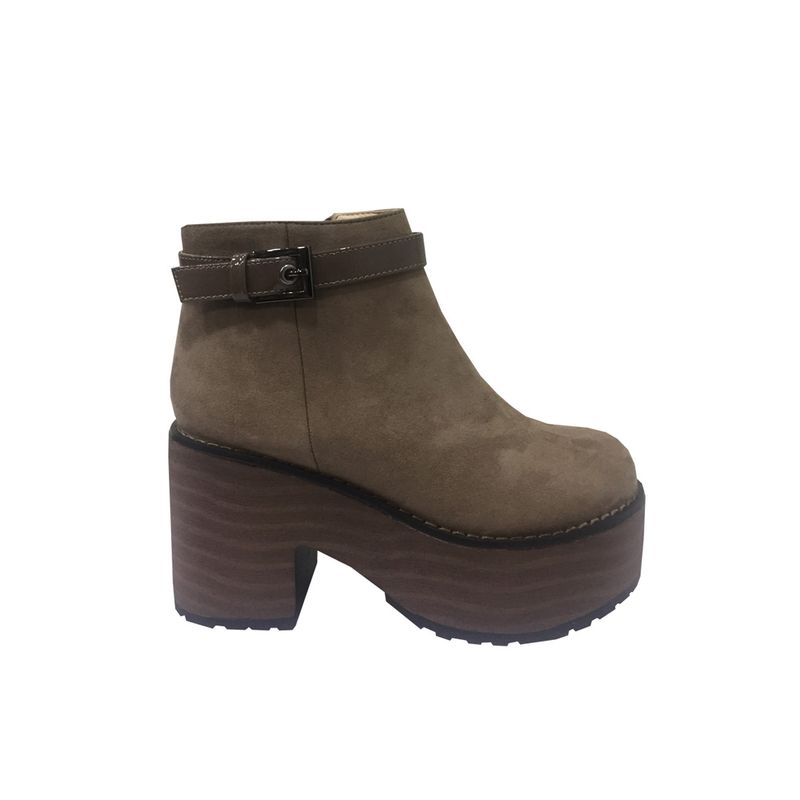 TODOPIEL - Botin Mujer Beige Todopiel
