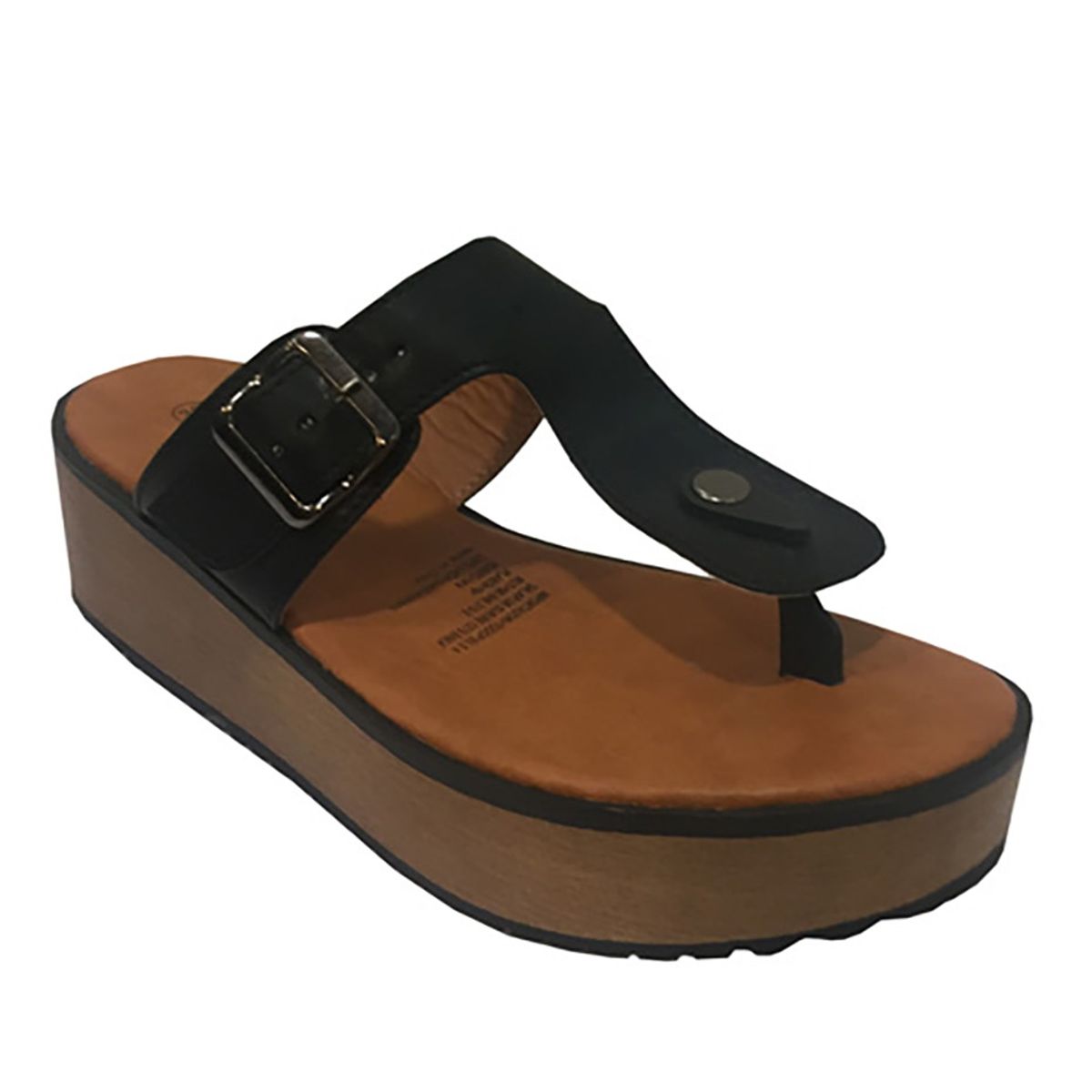 TODOPIEL - Sandalia Mujer Negro Todopiel