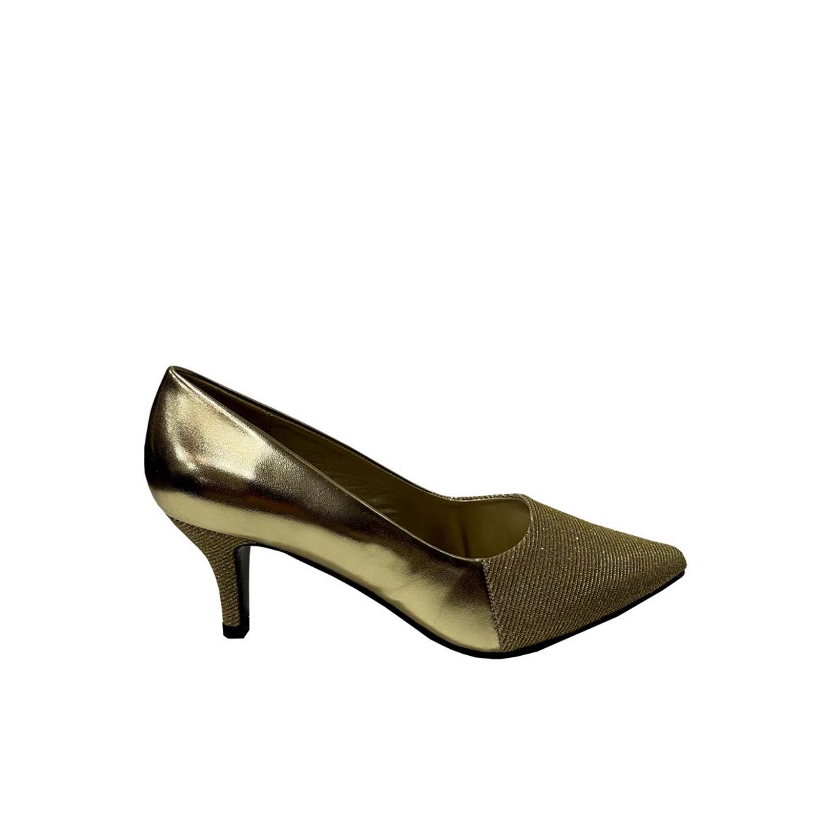 TODOPIEL - Zapato de Taco Mujer Dorado Todopiel