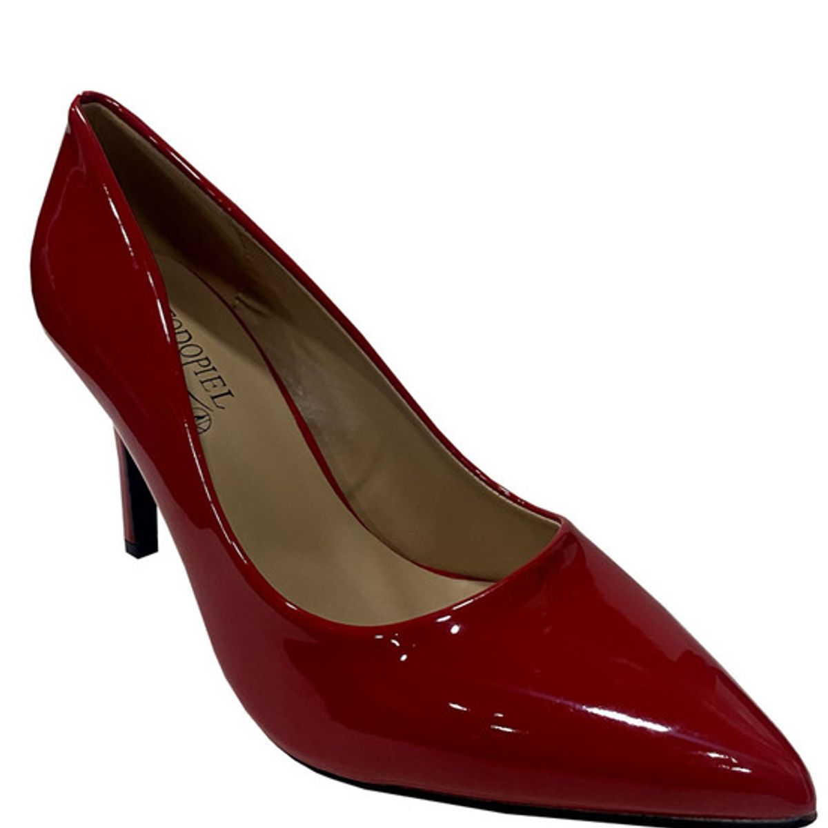TODOPIEL - Zapato de Taco Mujer Rojo Todopiel
