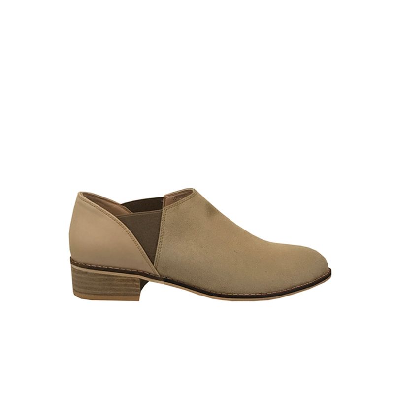 TODOPIEL - Mocasin Mujer Beige Todopiel