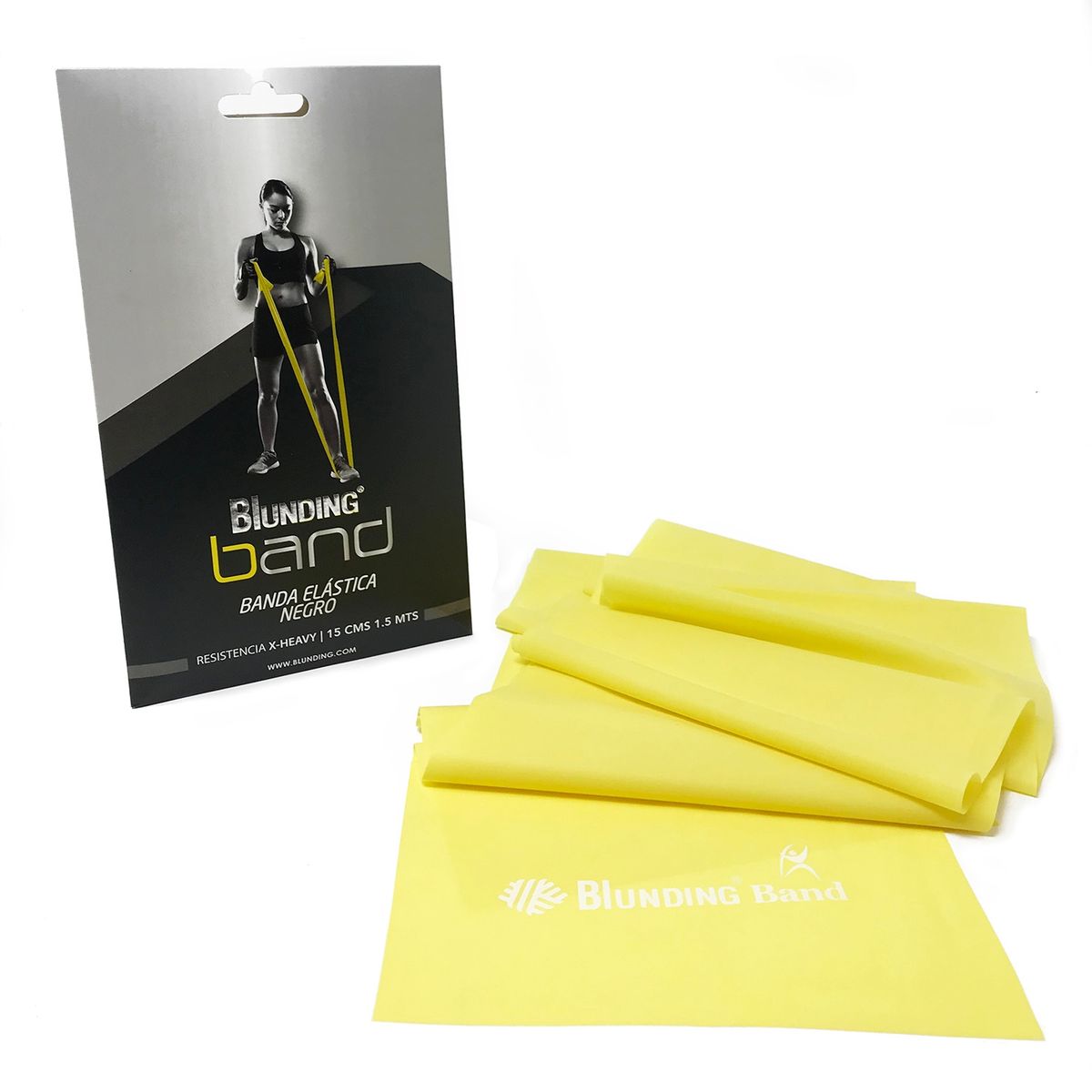 BLUNDING - Banda Elástica para Ejercicio Amarilla