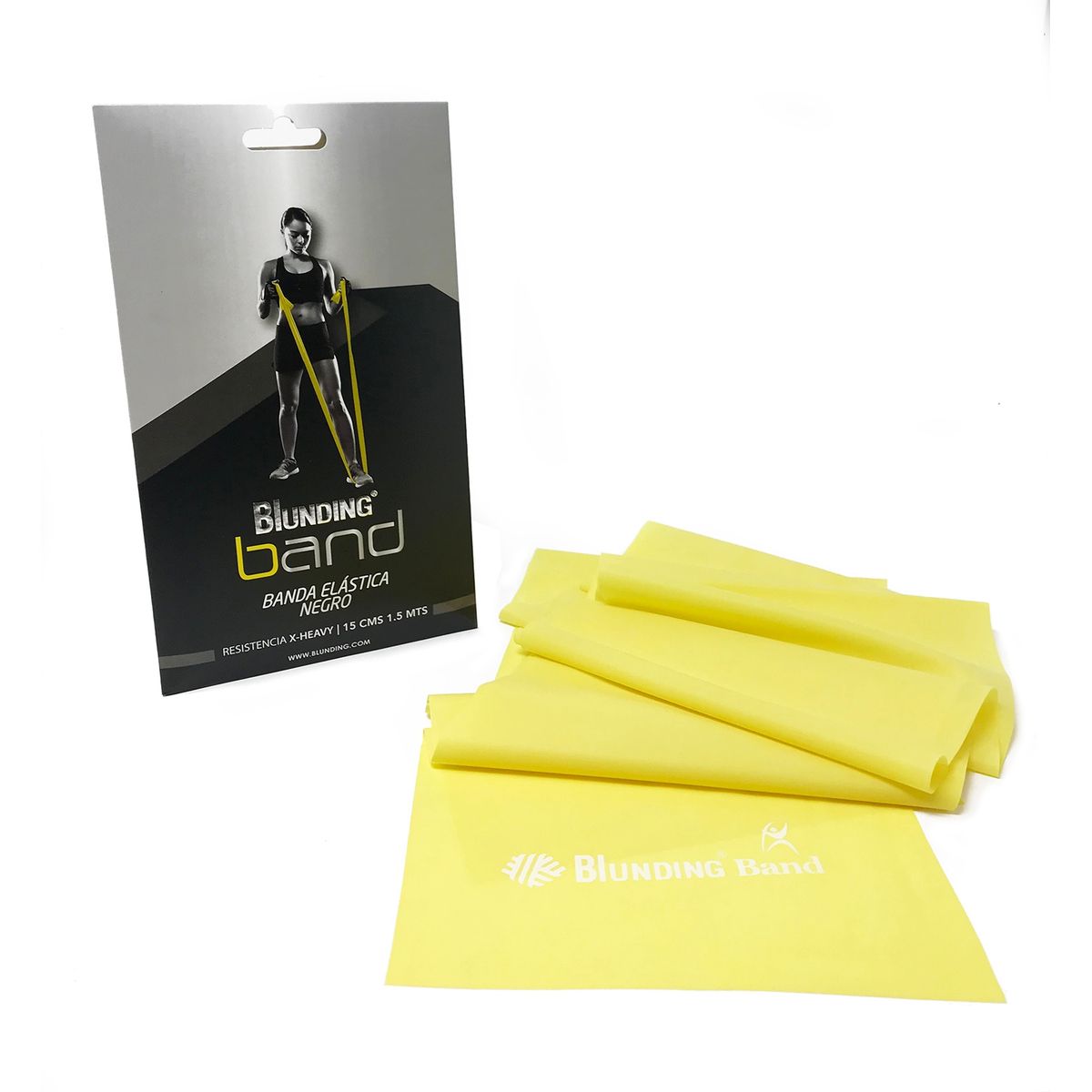 BLUNDING - Banda Elástica para Ejercicio Amarilla