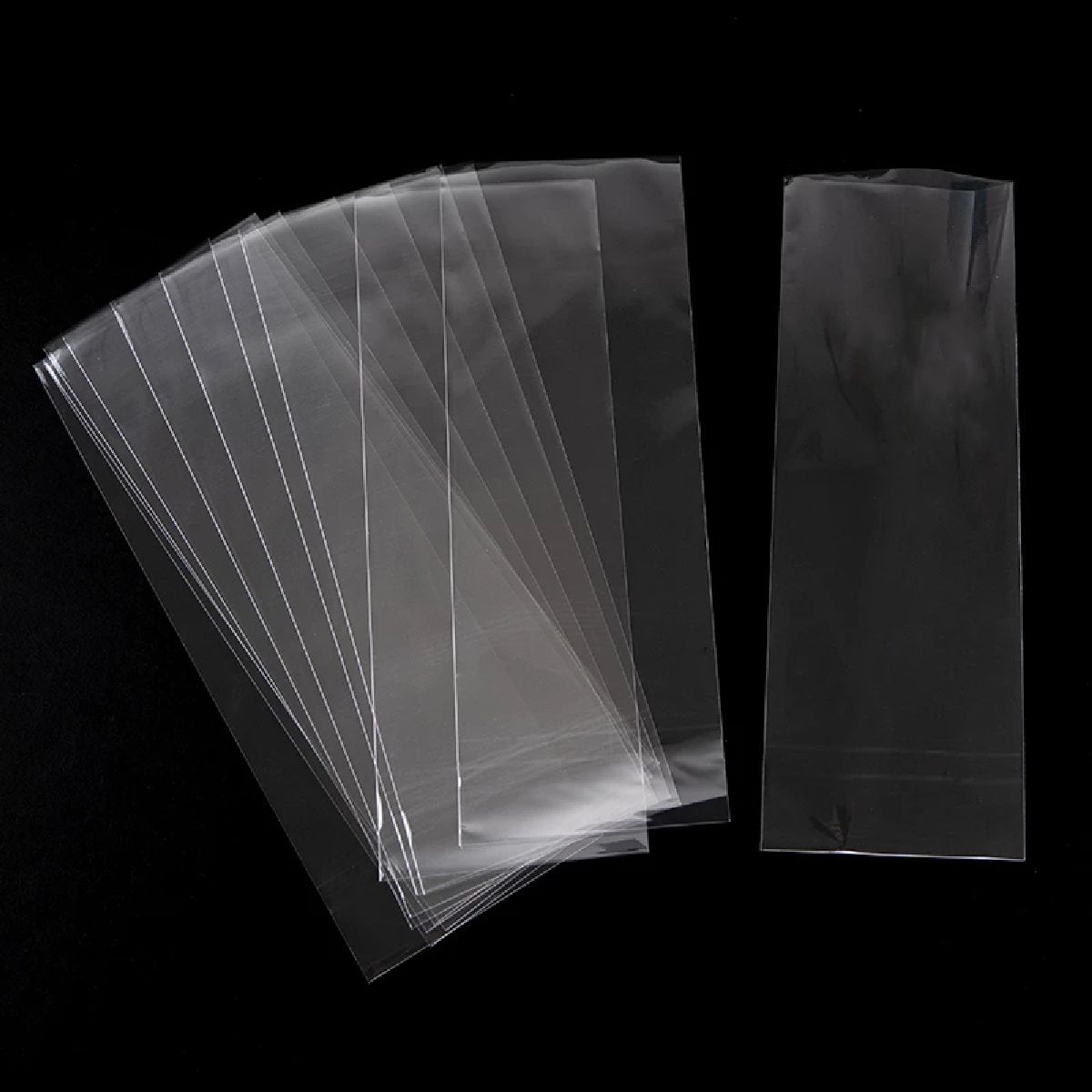 GENERICO - 100 Bolsas celofan transparentes 10x20 cm