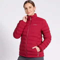 KANNU - Parka Termosellada Mujer Burdeo
