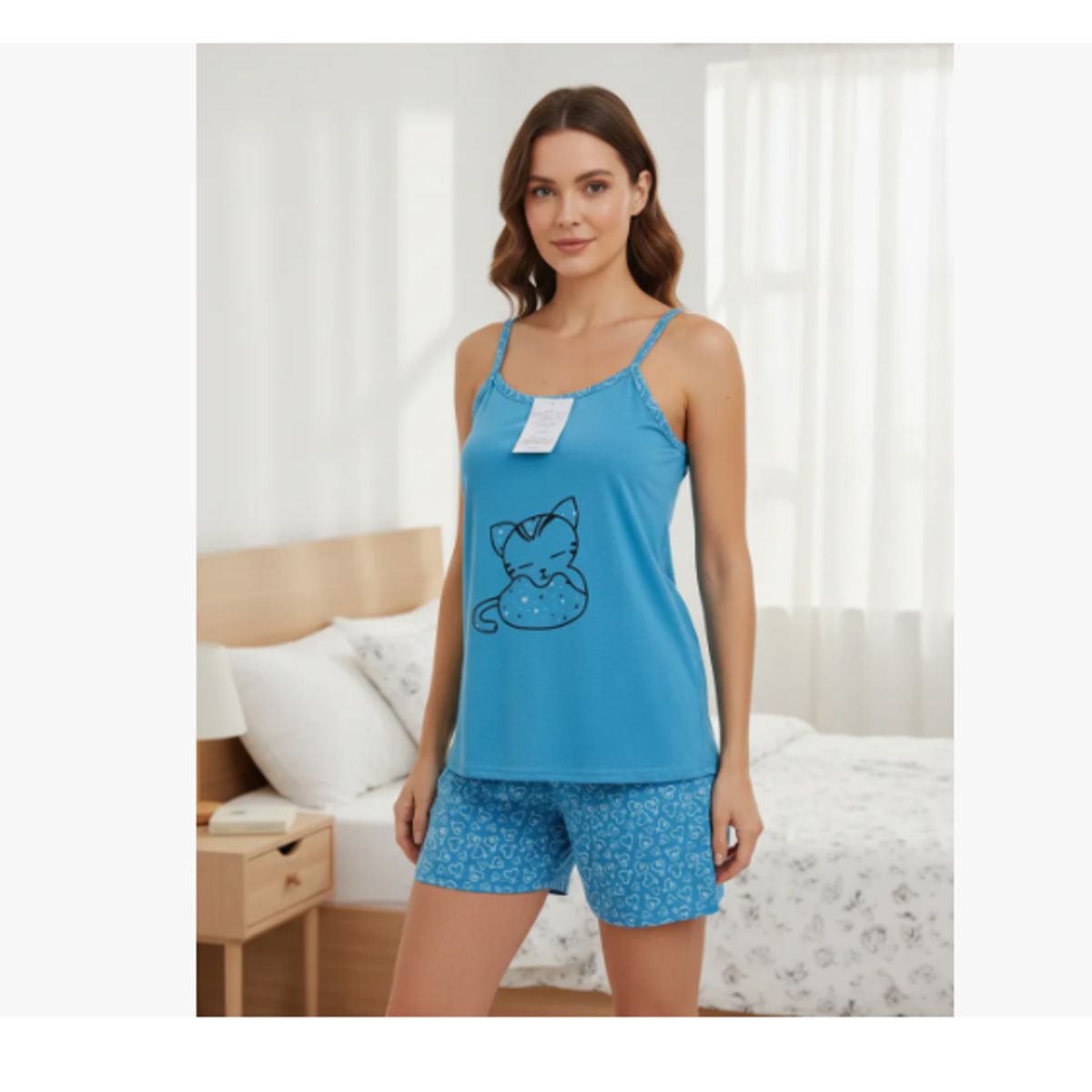 AGW - Pack 3 Pijamas Mujer Pabilo.