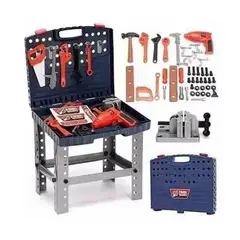 FELIZ - Maleta Herramientas Niño Set Carpintero Set Juguetes