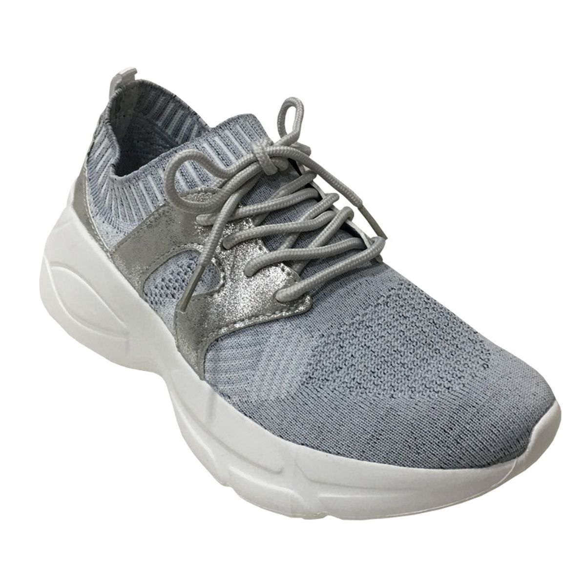 TODOPIEL - Zapatilla Mujer Plateado Todopiel