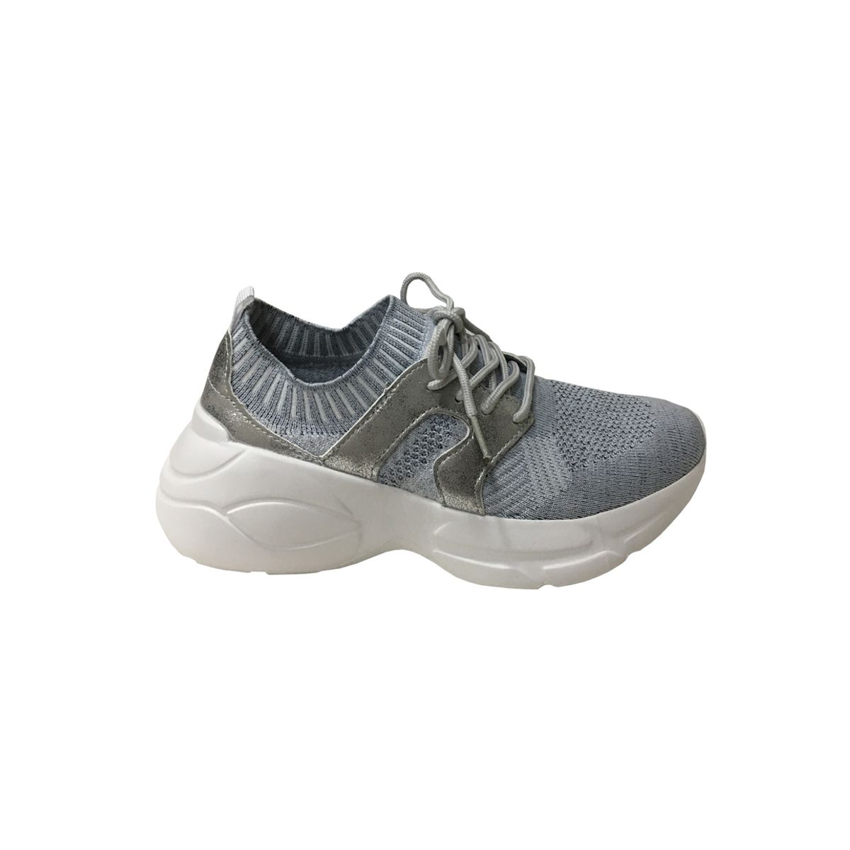 TODOPIEL - Zapatilla Mujer Plateado Todopiel