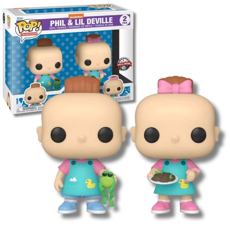 FUNKO - Funko Pop! Rugrats Phil and Lil Deville 2