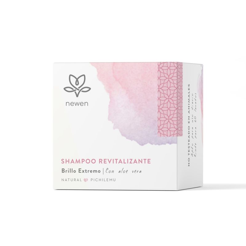 NEWEN - Shampoo Solido Revitalizante para Cabello Normal