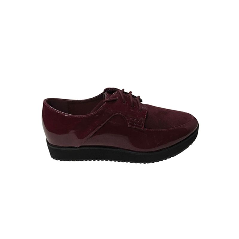TODOPIEL - Mocasin Mujer Burdeo Todopiel
