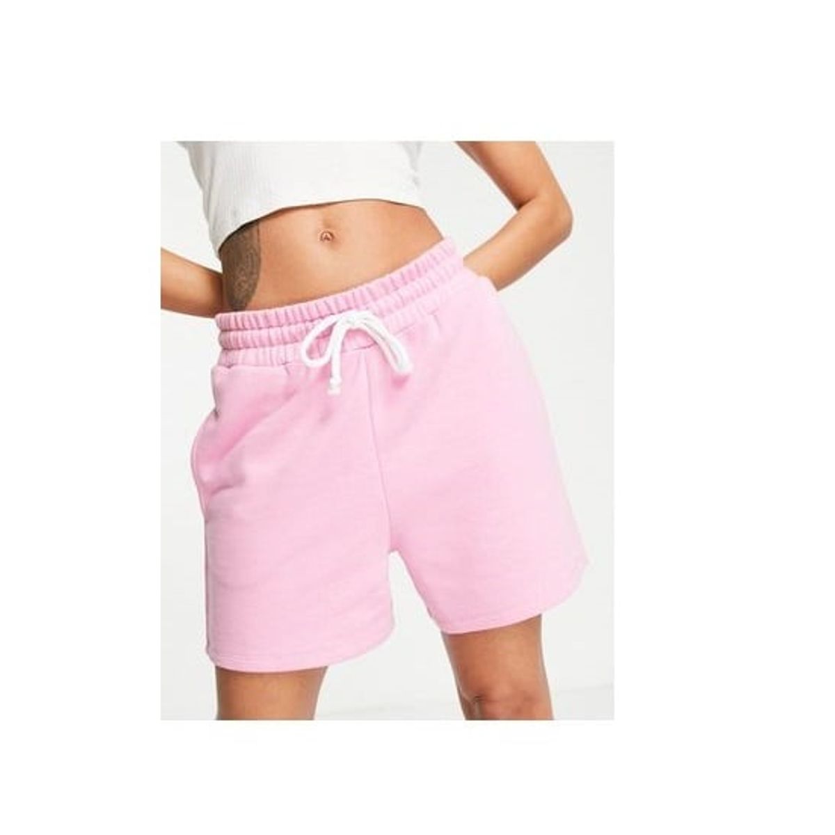 GENERICO - Short De Algodón Corto Deportivo Para Mujer Con Bolsillos y Agarre