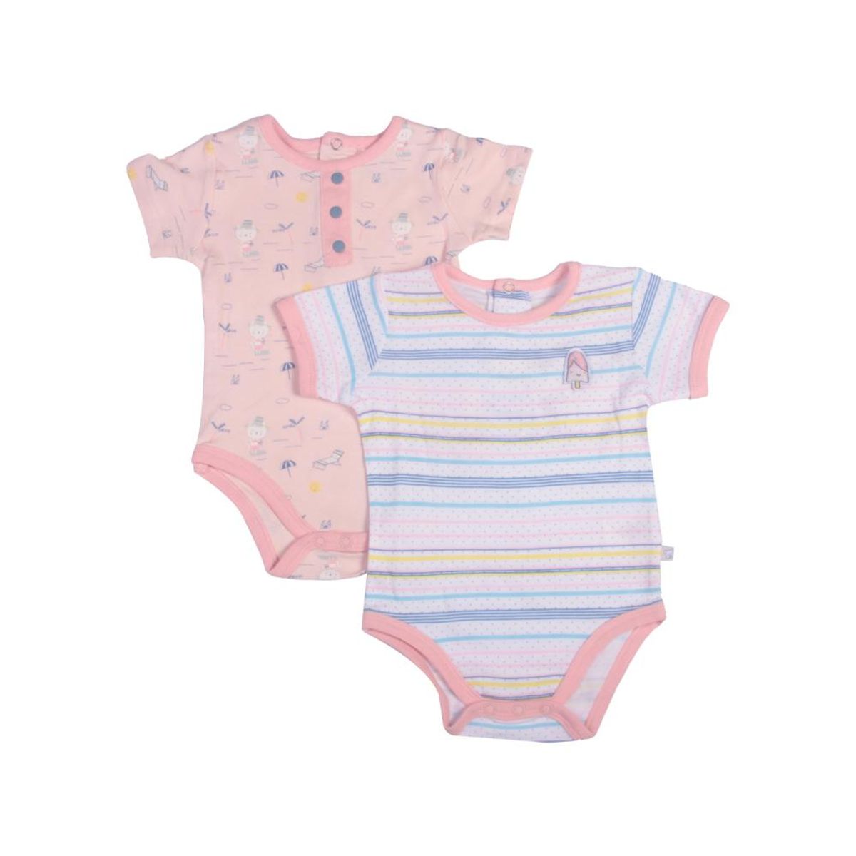 PILLIN - Set 2 Pzas Body Niña Multicolor Pillin PILLIN