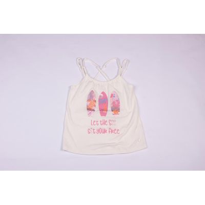 Imagen 1 del producto Polera Niña Blanco