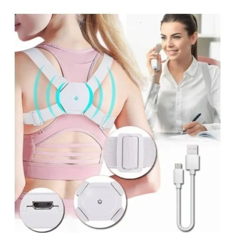 GENERICO - Corrector Postura Ajustable Con Sensor Inteligente Niños Y Adultos