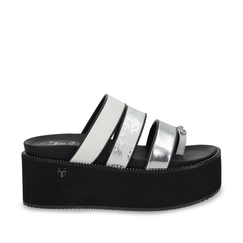 GOTTA - Sandalia Mujer Blanca Plataforma 15662 Gotta