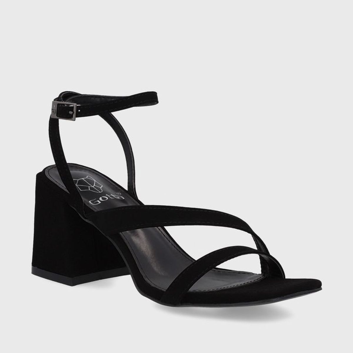 GOTTA - Sandalia Taco Negra Mujer 35132