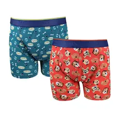 TAIS - Pack 2 Boxer Elast.Full Print