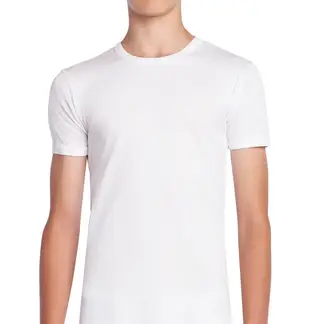 TAIS - Camiseta Cuello Polo Manga Corta Blanco