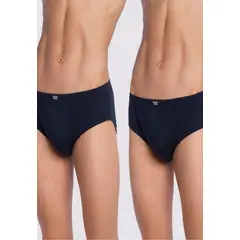 TAIS - Slip Liso Bi-Pack Azul