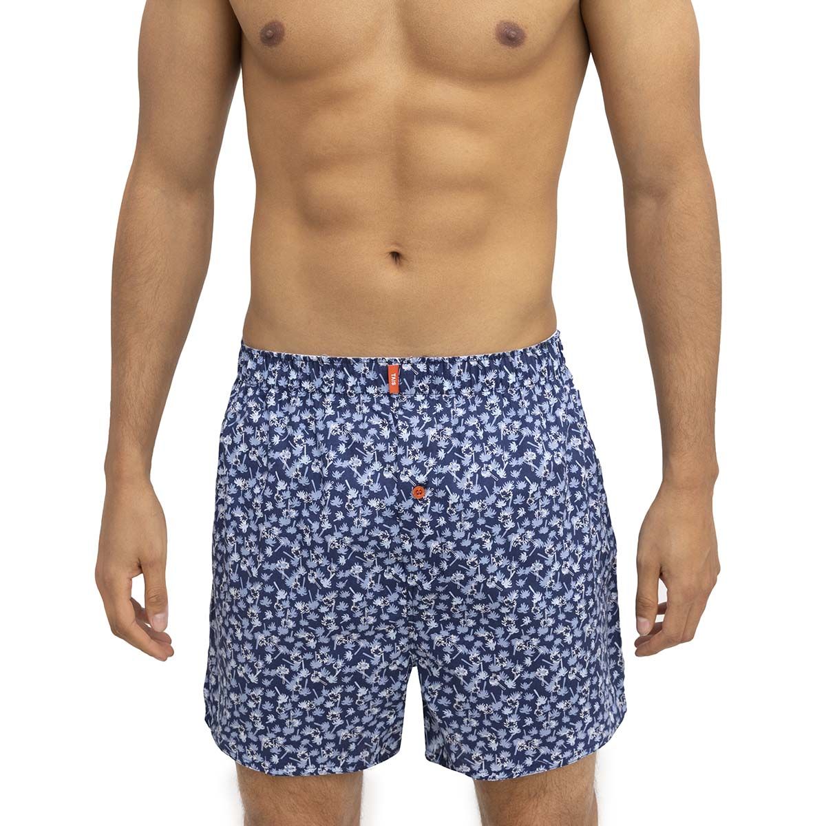 TAIS - Bóxer Tela 100% Algodón Azul Tais