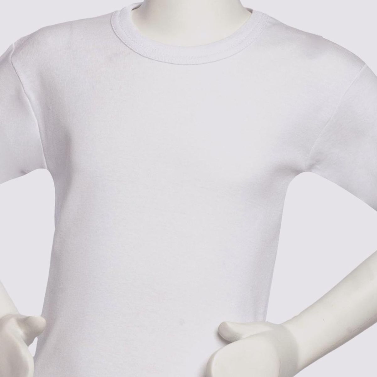 TAIS - Camiseta Cuello Polo Manga Corta Blanco Tais