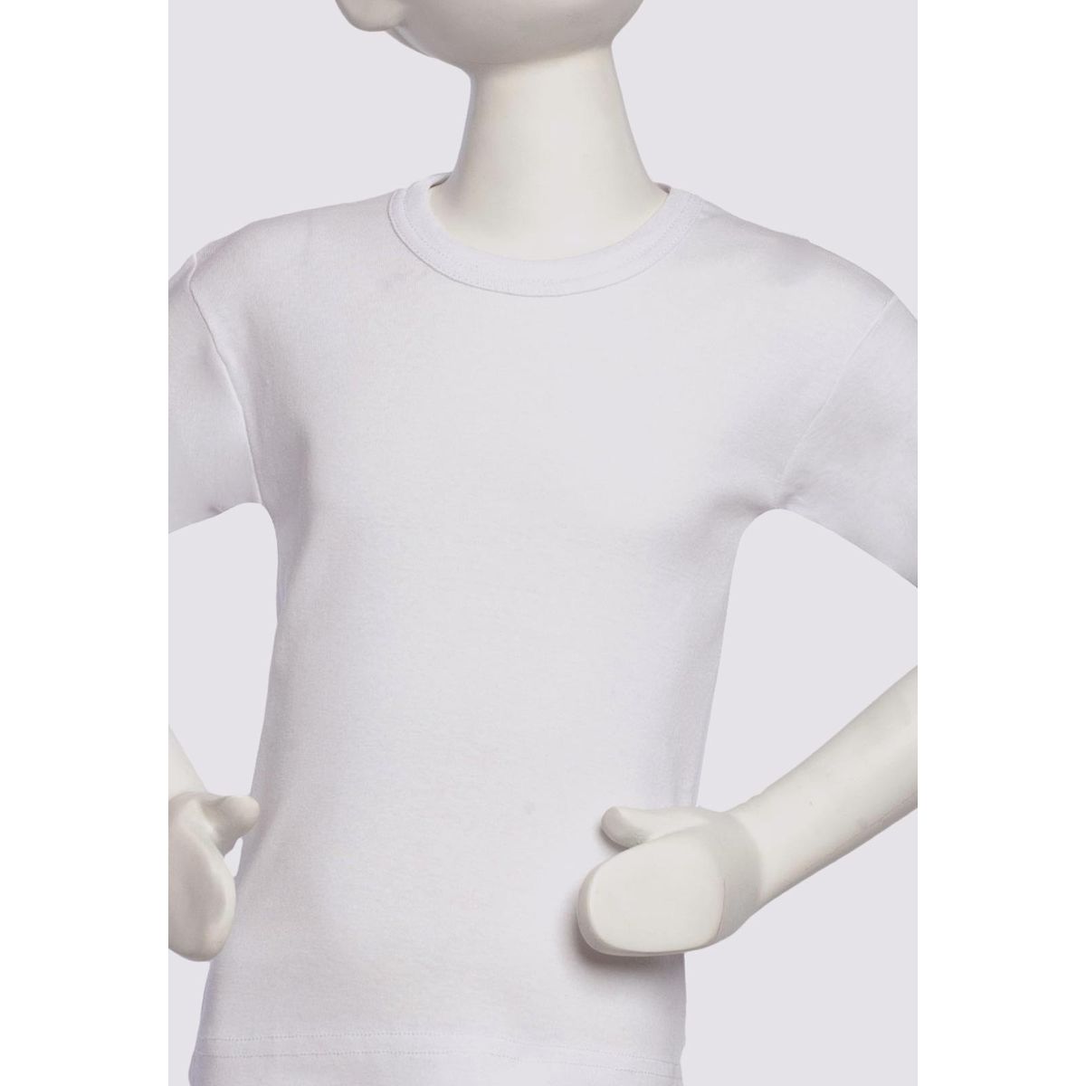 TAIS - Camiseta Cuello Polo Manga Corta Blanco Tais