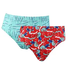 TAIS - Slip Full Print Bi-Pack Rojo