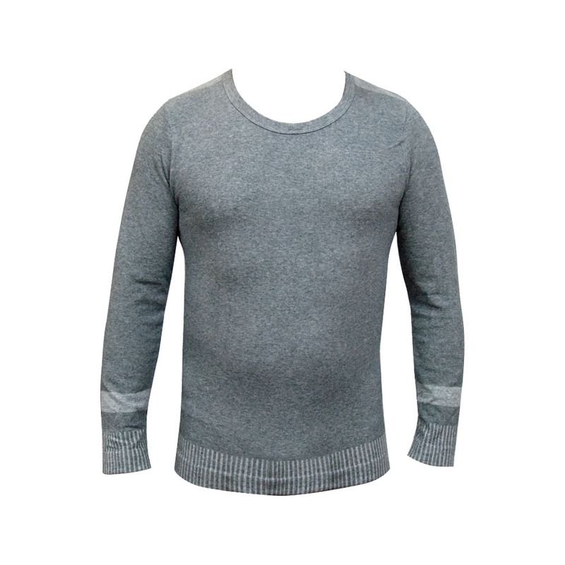 TAIS - Camiseta Termica Manga Larga Gris Melange Tais