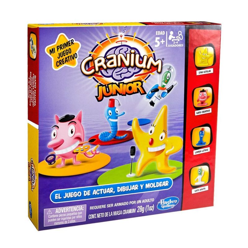 HASBRO - Cranium Junior - Juego de mesa - Hasbro