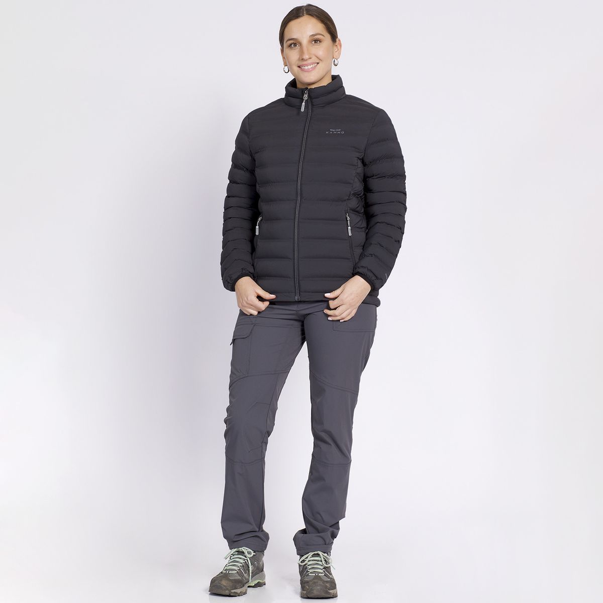 KANNU - Parka Termosellada Mujer Negro KANNU