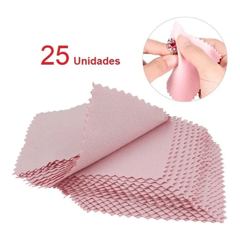 ARANY JOYAS - 25 Paños Para Pulir Plata y Oro Limpieza De Joyas