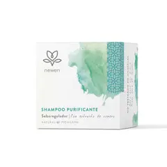 NEWEN - Shampoo Solido Purificante para Cabello Graso