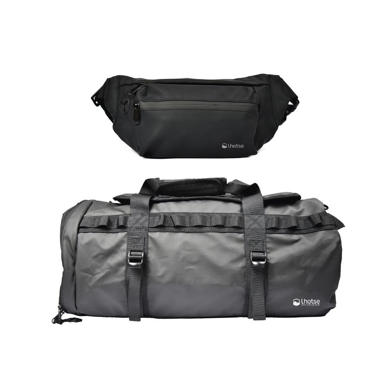 LHOTSE - Kit Bolso Deportivo + Banano Impermeable Lhotse