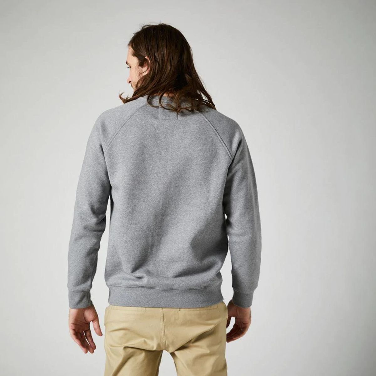 FOX RACING - Poleron FOX Cerrado Pinnacle Gris