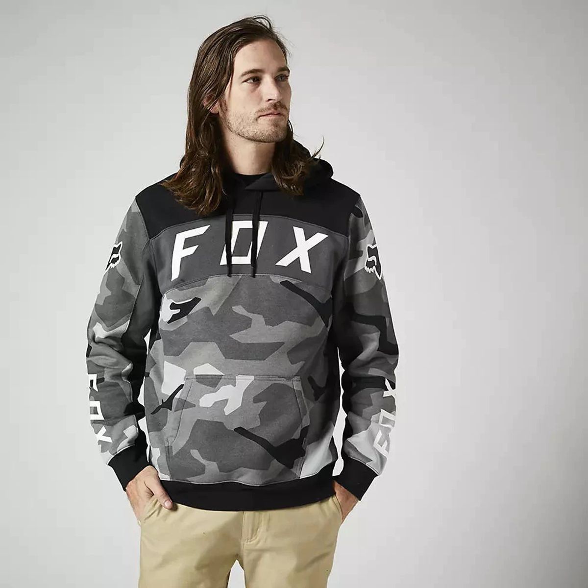 FOX RACING - Poleron FOX Canguro BNKR Camo