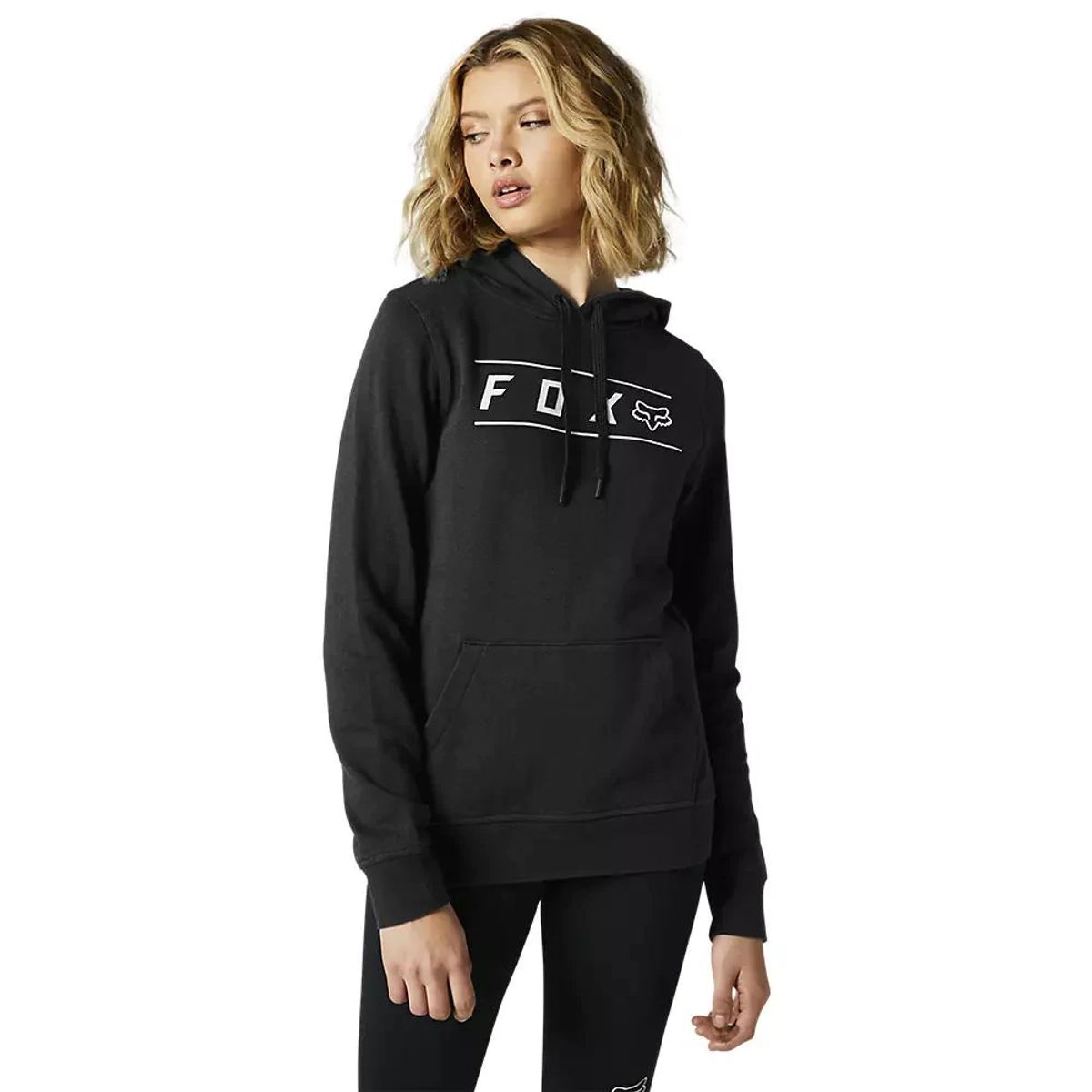 FOX RACING - Poleron Mujer FOX Canguro Pinnacle Negro