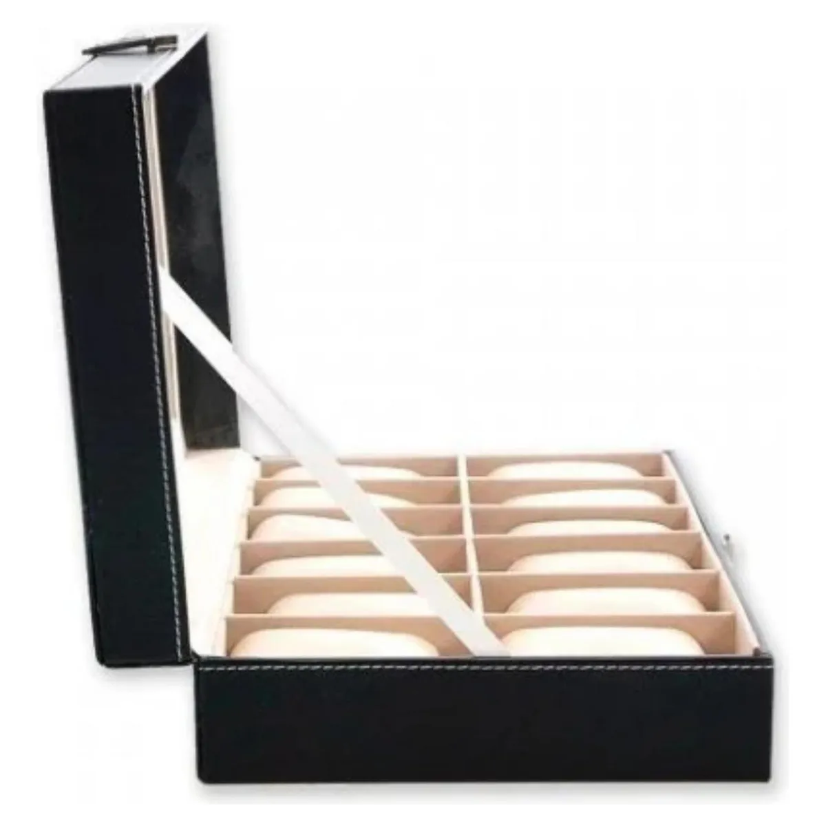 IMPORTCLICK - Organizador Reloj Deluxe 12 Relojes 100% Cuero Natural