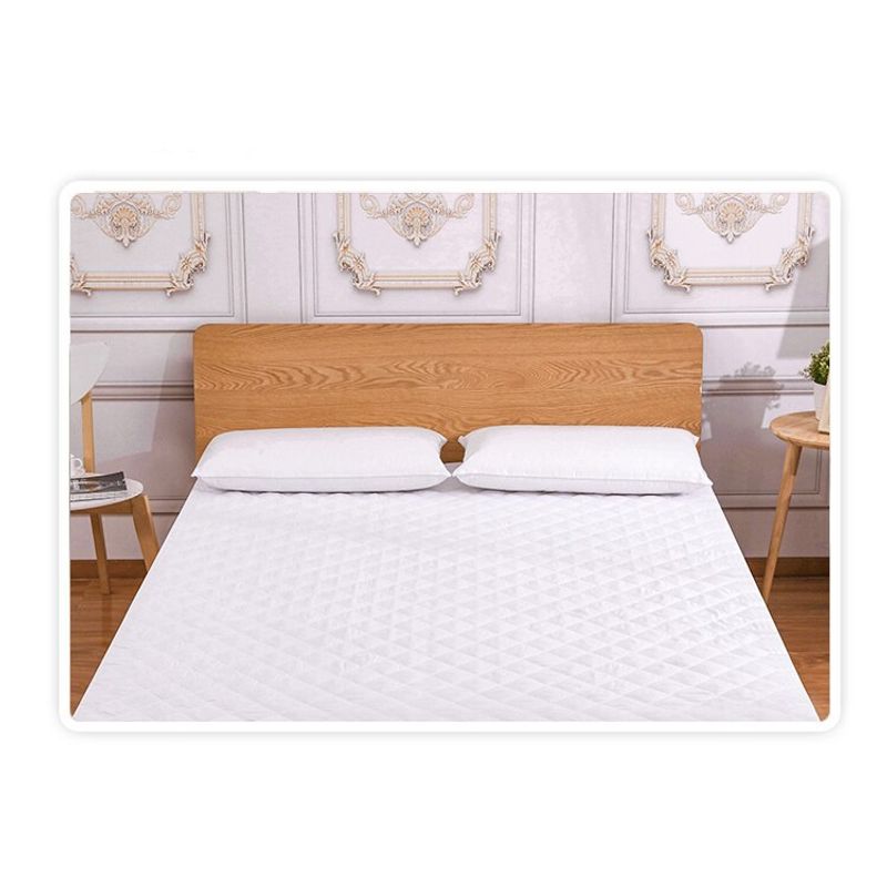 GENERICO - Cubrecolchón impermeable Blanco 1.5p + 01 funda de almohada.