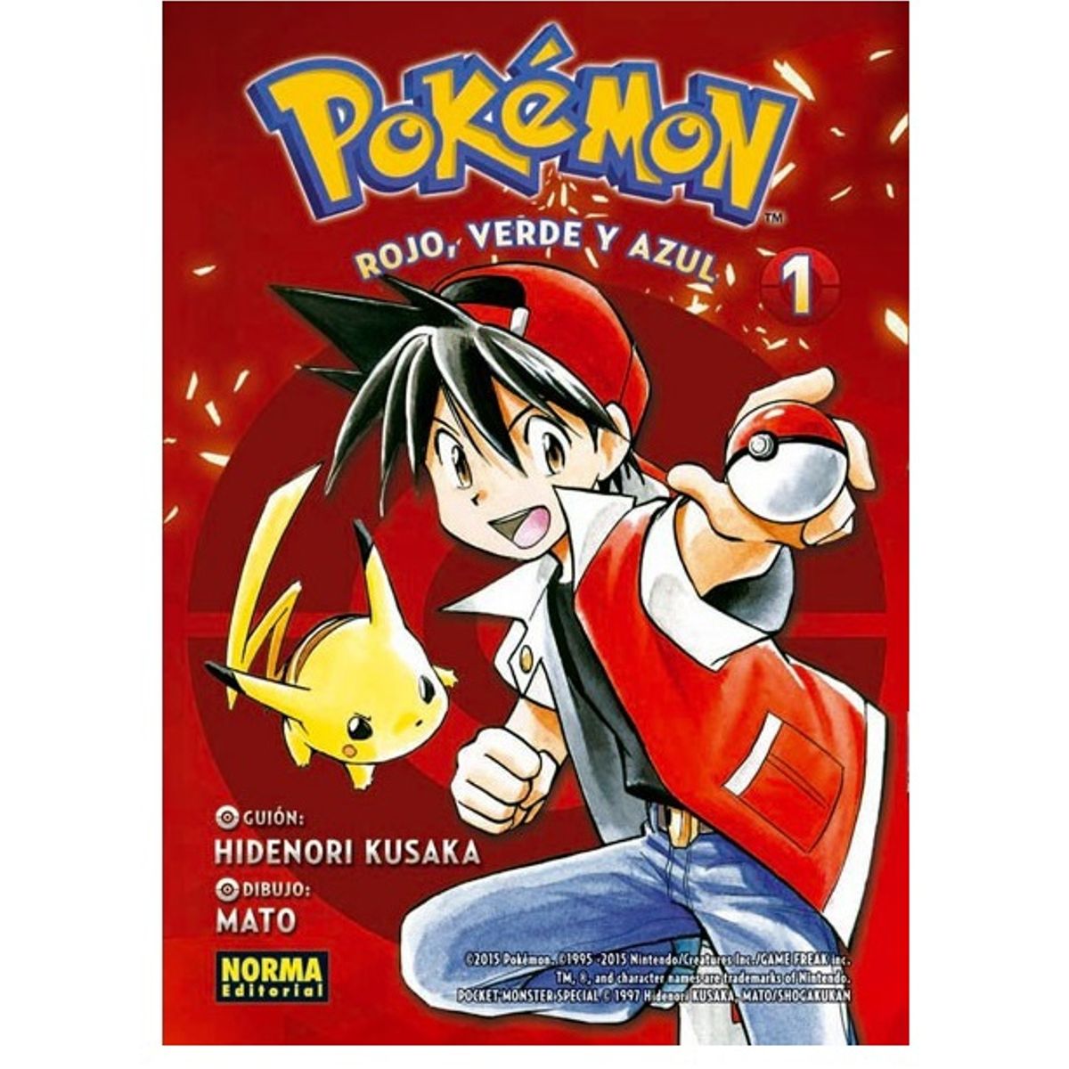 EDITORIAL NORMA - POKÉMON 1. ROJO, VERDE Y AZUL 1