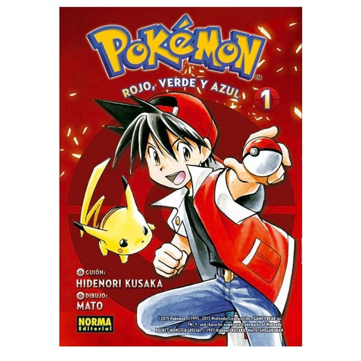 EDITORIAL NORMA - POKÉMON 1. ROJO, VERDE Y AZUL 1