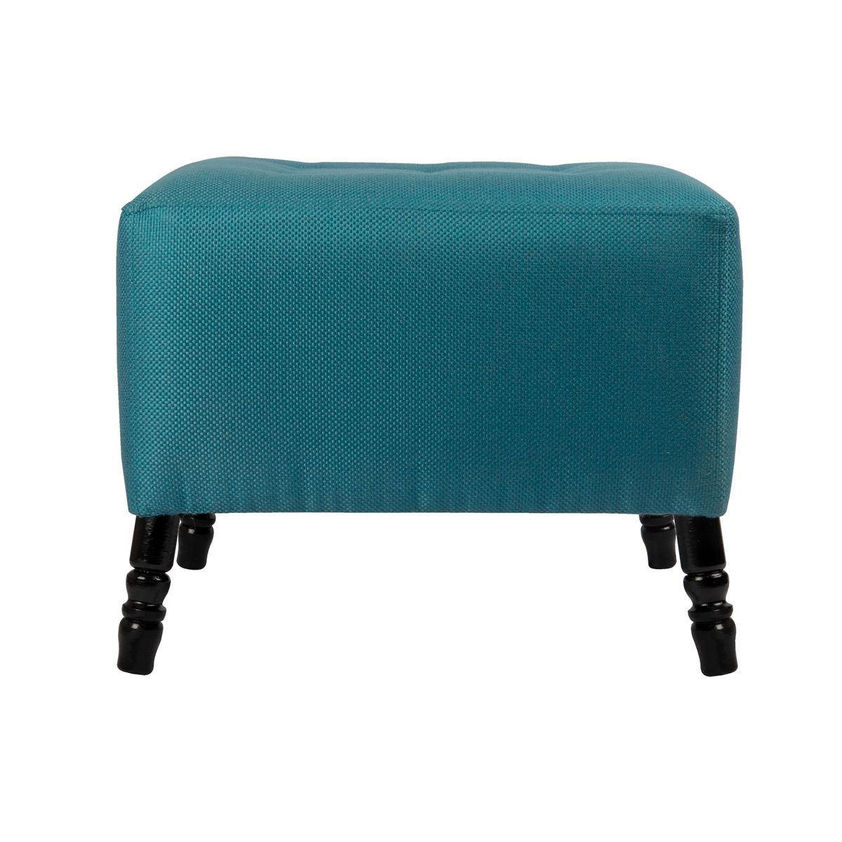 GENERICO - Pouf Alejandro Diseño Turquesa Omega 54x54x44 cm Máxima Design