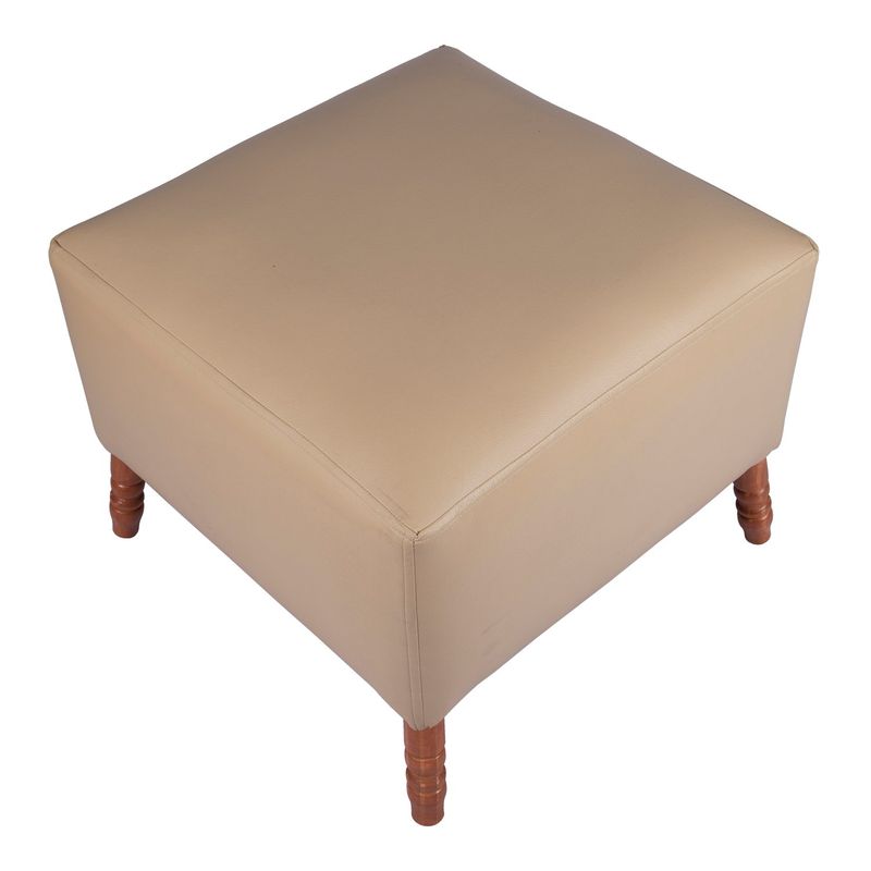 GENERICO - Pouf Alejandro Crema 54x54x44 cm Máxima Design