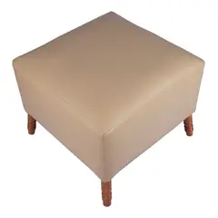 GENERICO - Pouf Alejandro Crema 54x54x44 cm Máxima Design