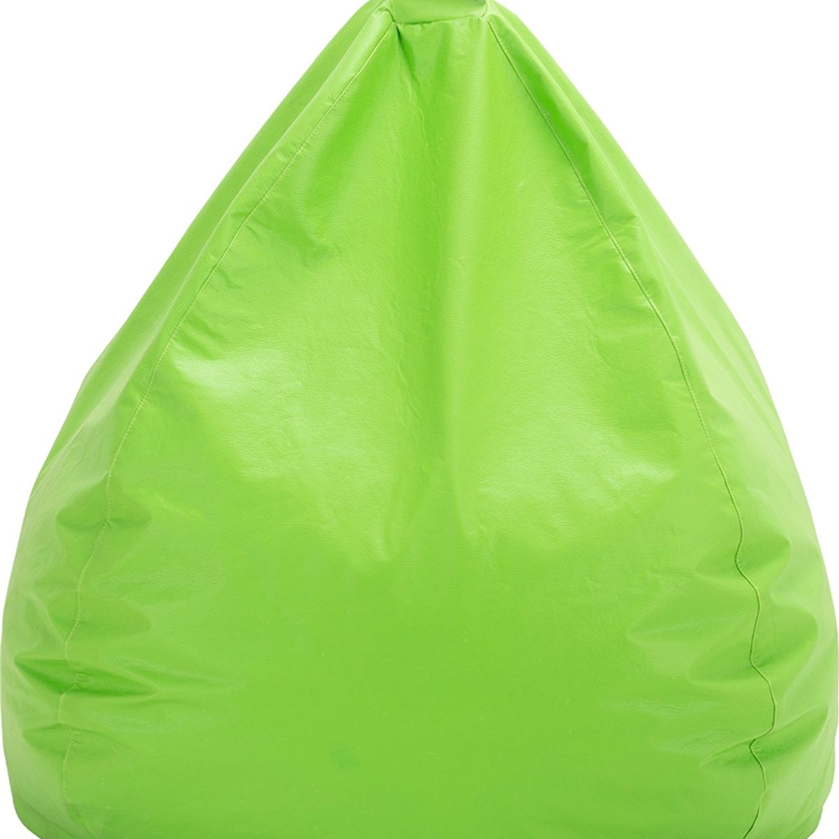 GENERICO - Pouf Pera Infantil Eco Cuero Verde 60x50x50 cm Máxima Design