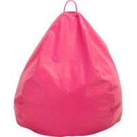 Pouf Pera Rosada Eco Cuero 100x80x80 cm Máxima Design.